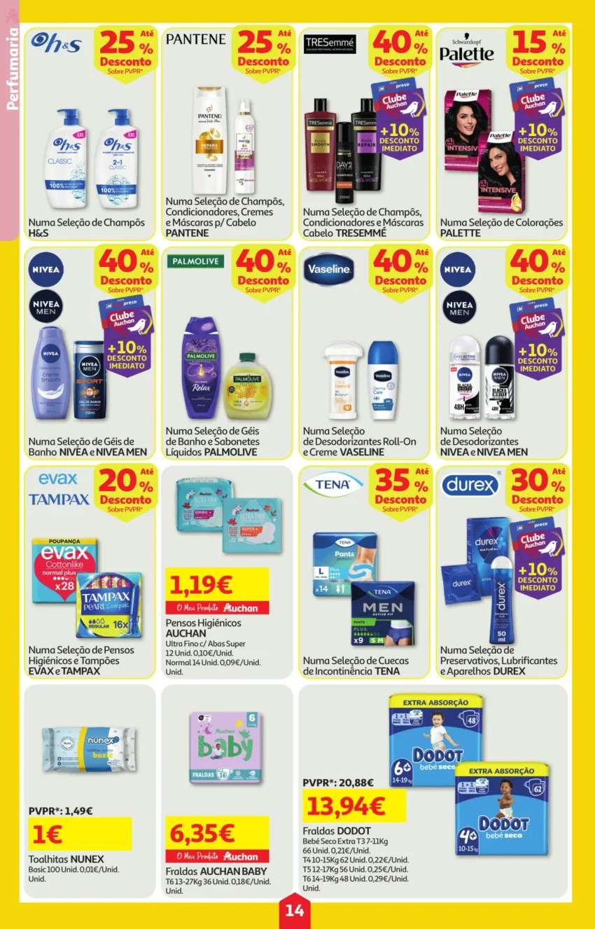 Página do Folheto Auchan