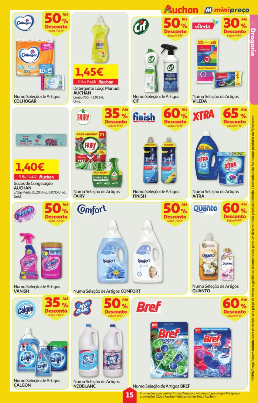 Página do Folheto Auchan
