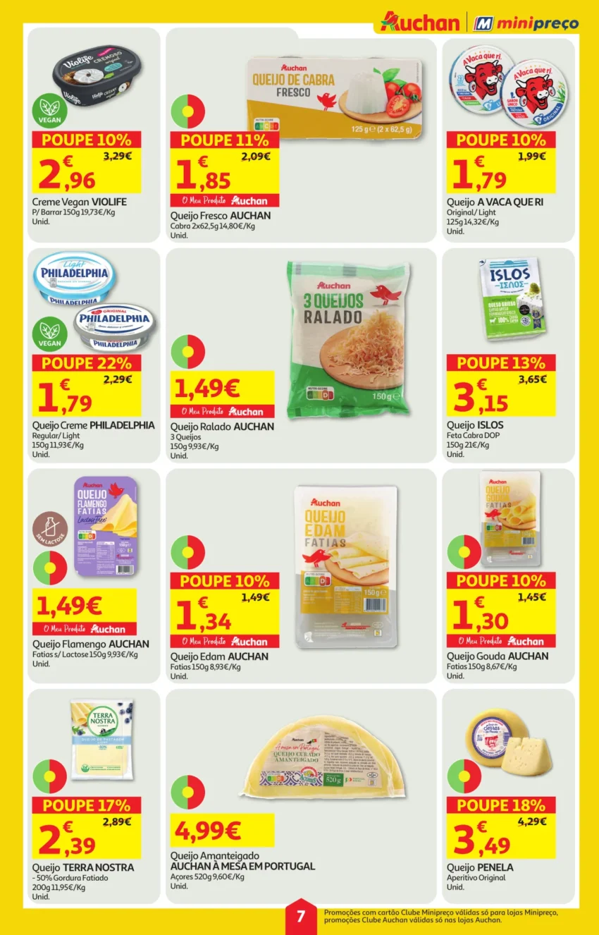 Página do Folheto Auchan