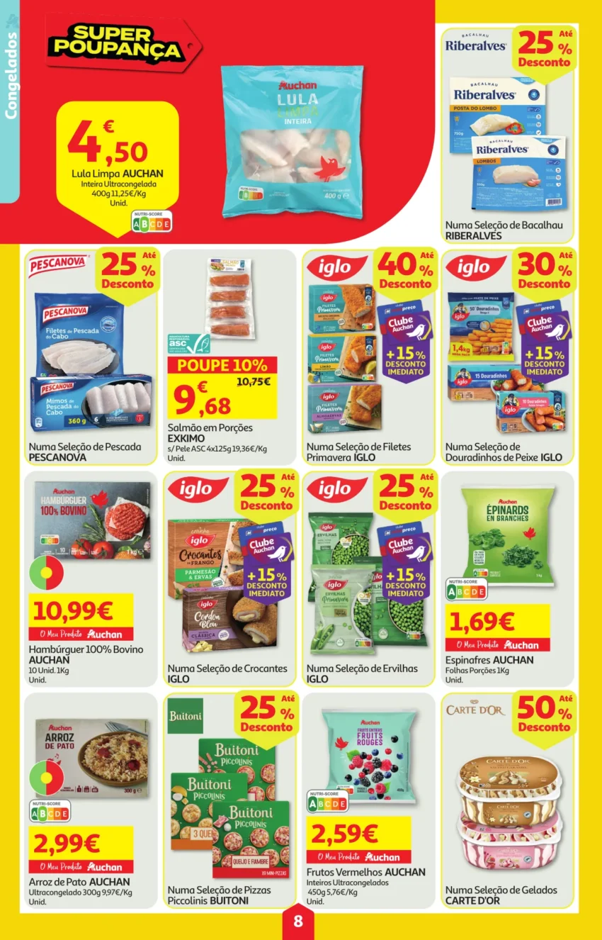 Página do Folheto Auchan