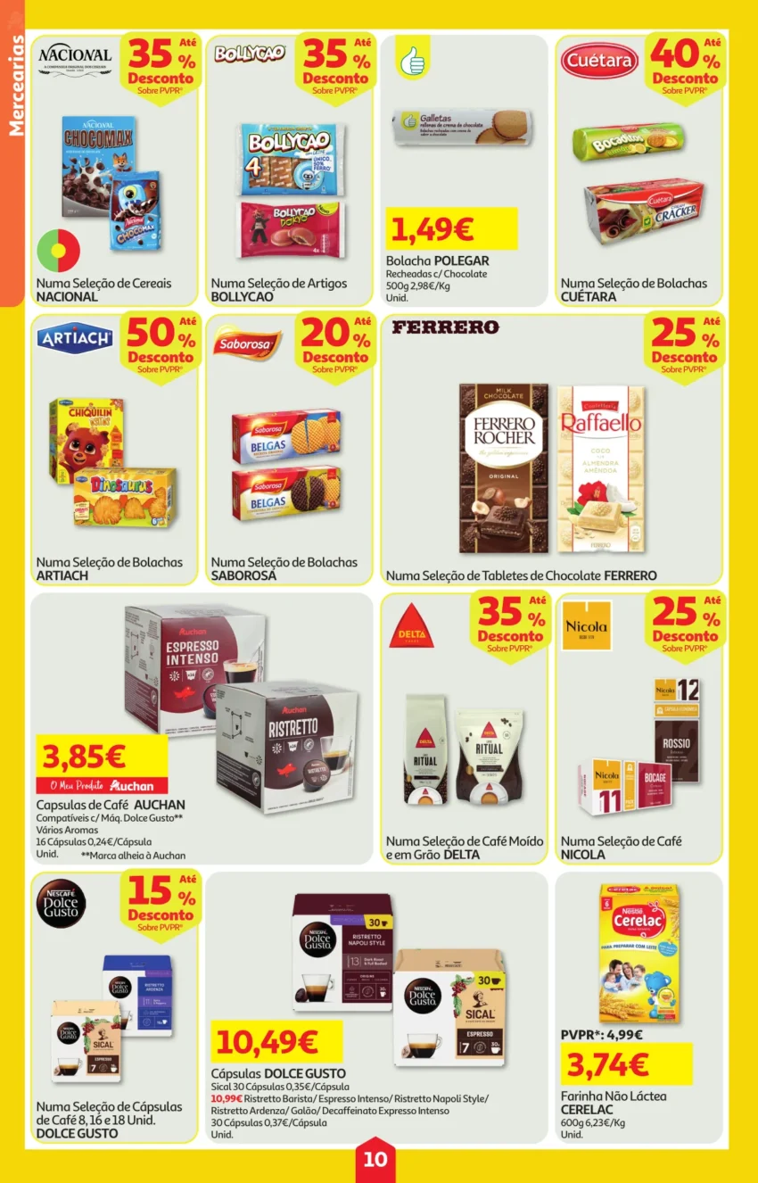 Página do Folheto Auchan