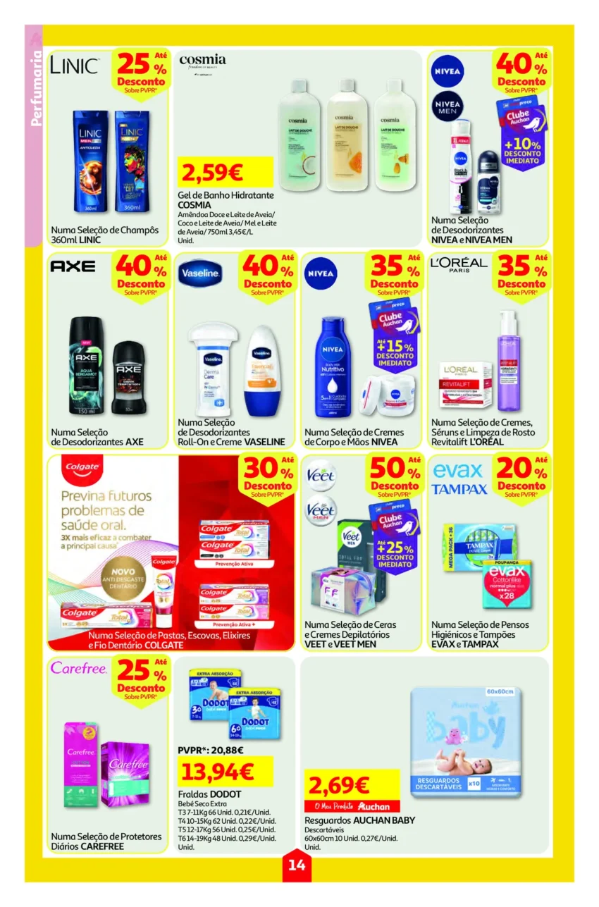 Página do Folheto Auchan
