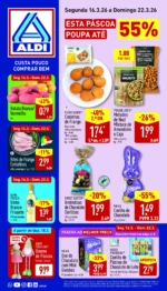 Antevisão Folheto ALDI (16 a 22 março)