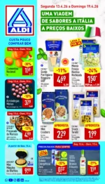 Antevisão Folheto ALDI (13 a 19 abril)