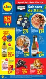 Antevisão Folheto Lidl Promoções (6 a 12 abril)