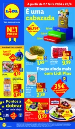 Antevisão Folheto Lidl Promoções (20 a 26 abril)