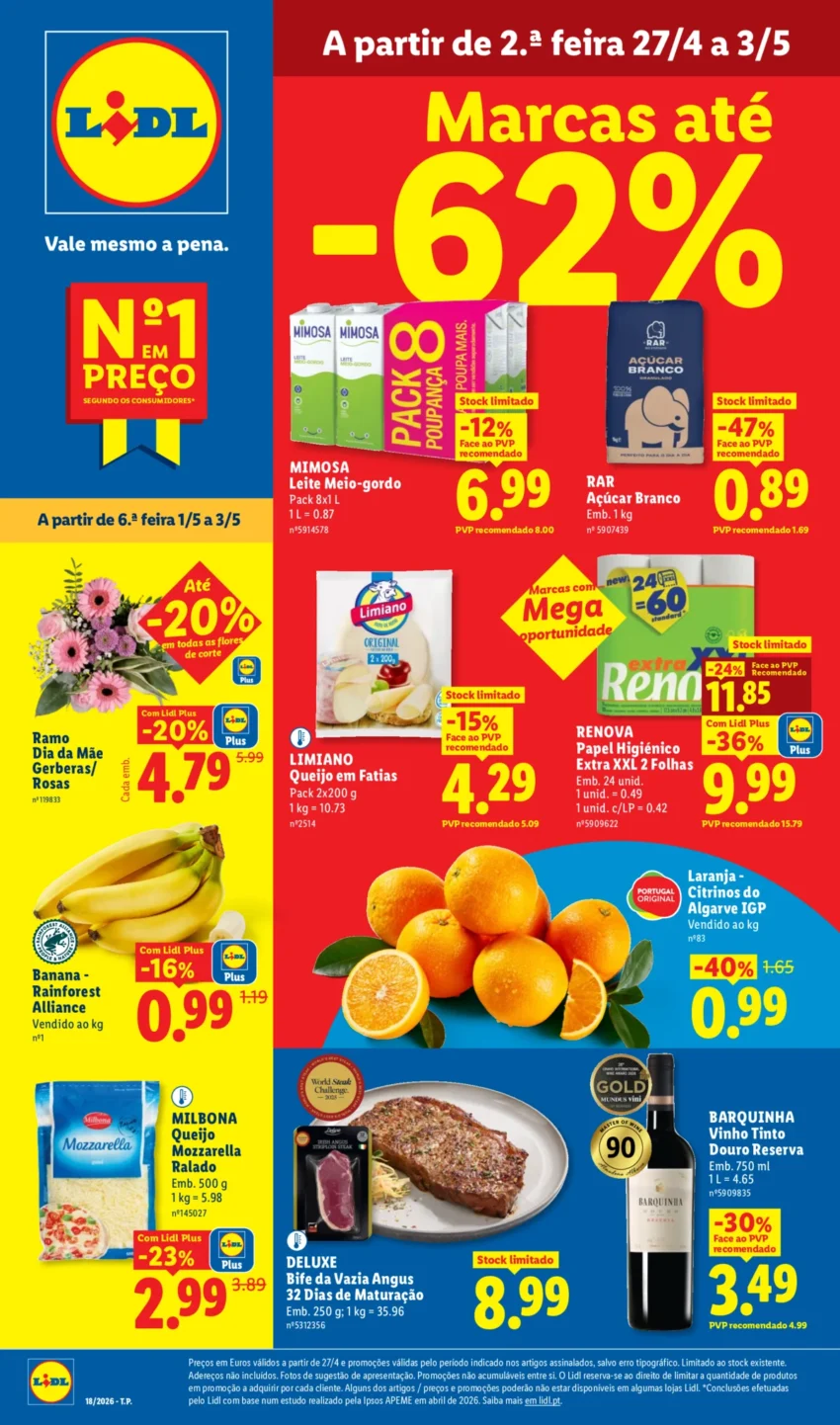 Capa do Antevisão Folheto LiDL Promoções
