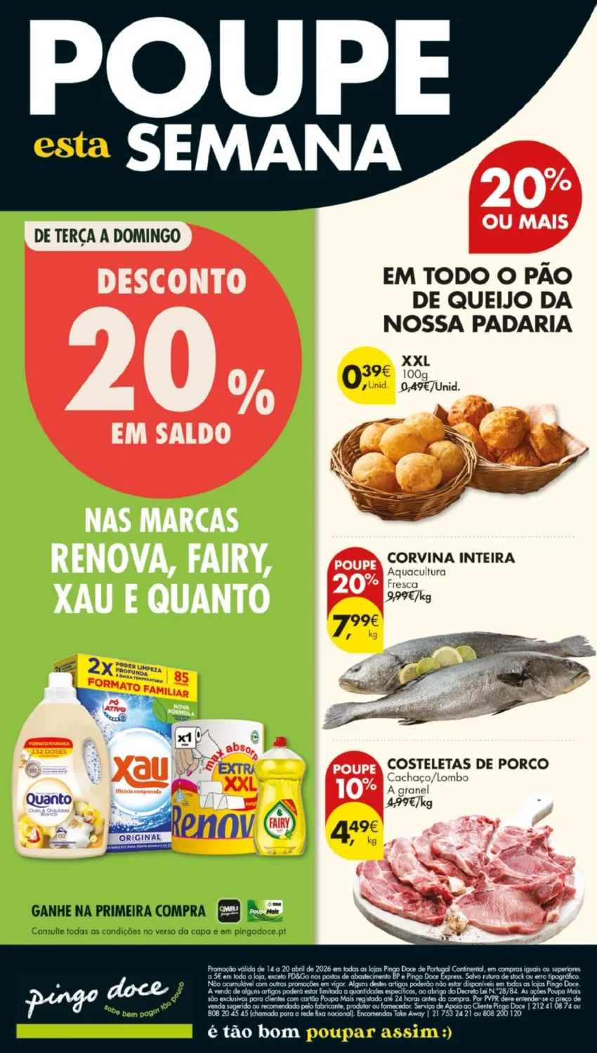 Capa do Antevisão Folheto Pingo Doce