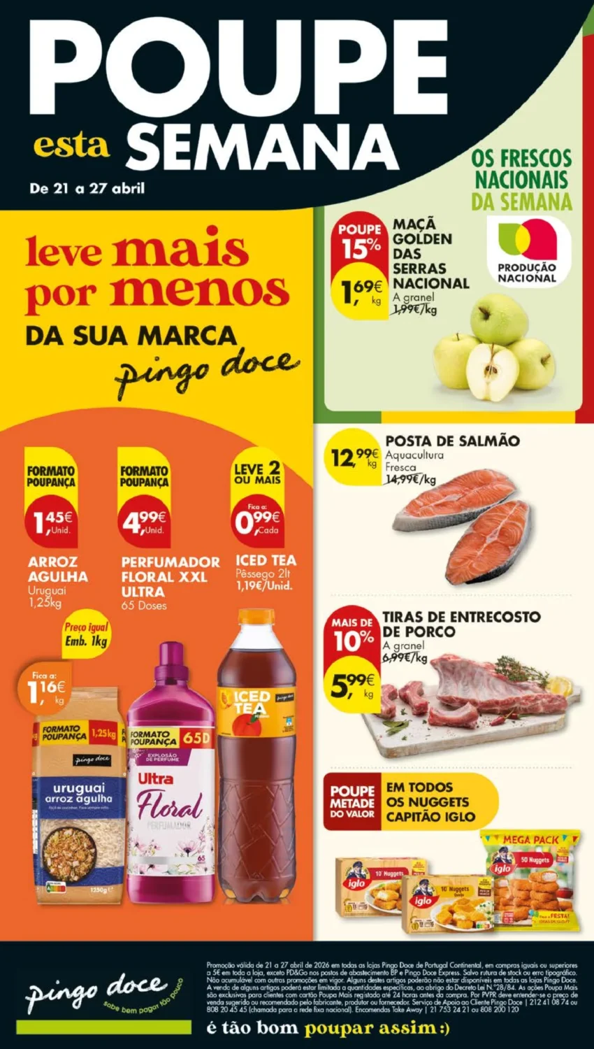 Capa do Antevisão Folheto Pingo Doce
