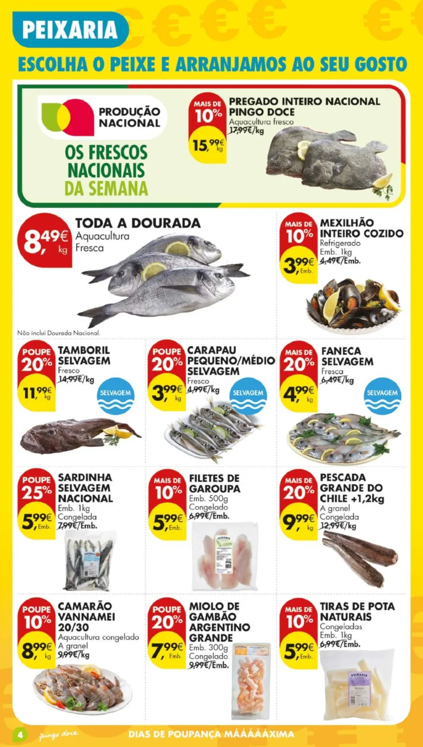 Página 4 do Antevisão Folheto Pingo Doce