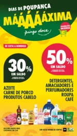 Antevisão Folheto Pingo Doce fim-de-semana (24 a 27 abril)