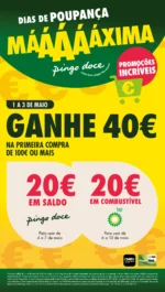 Capa do Antevisão Folheto Pingo Doce Fim Semana