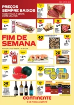 Folheto Continente fim-de-semana (24 a 27 abril)