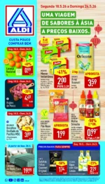 Antevisão Folheto ALDI (18 a 25 maio)