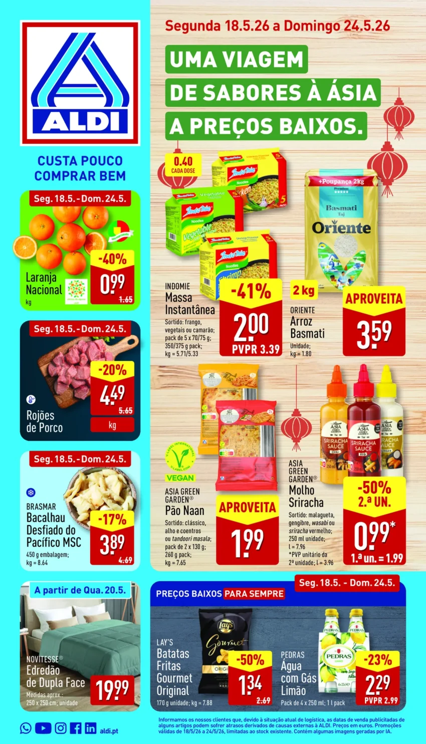 Capa do Antevisão Folheto ALDI