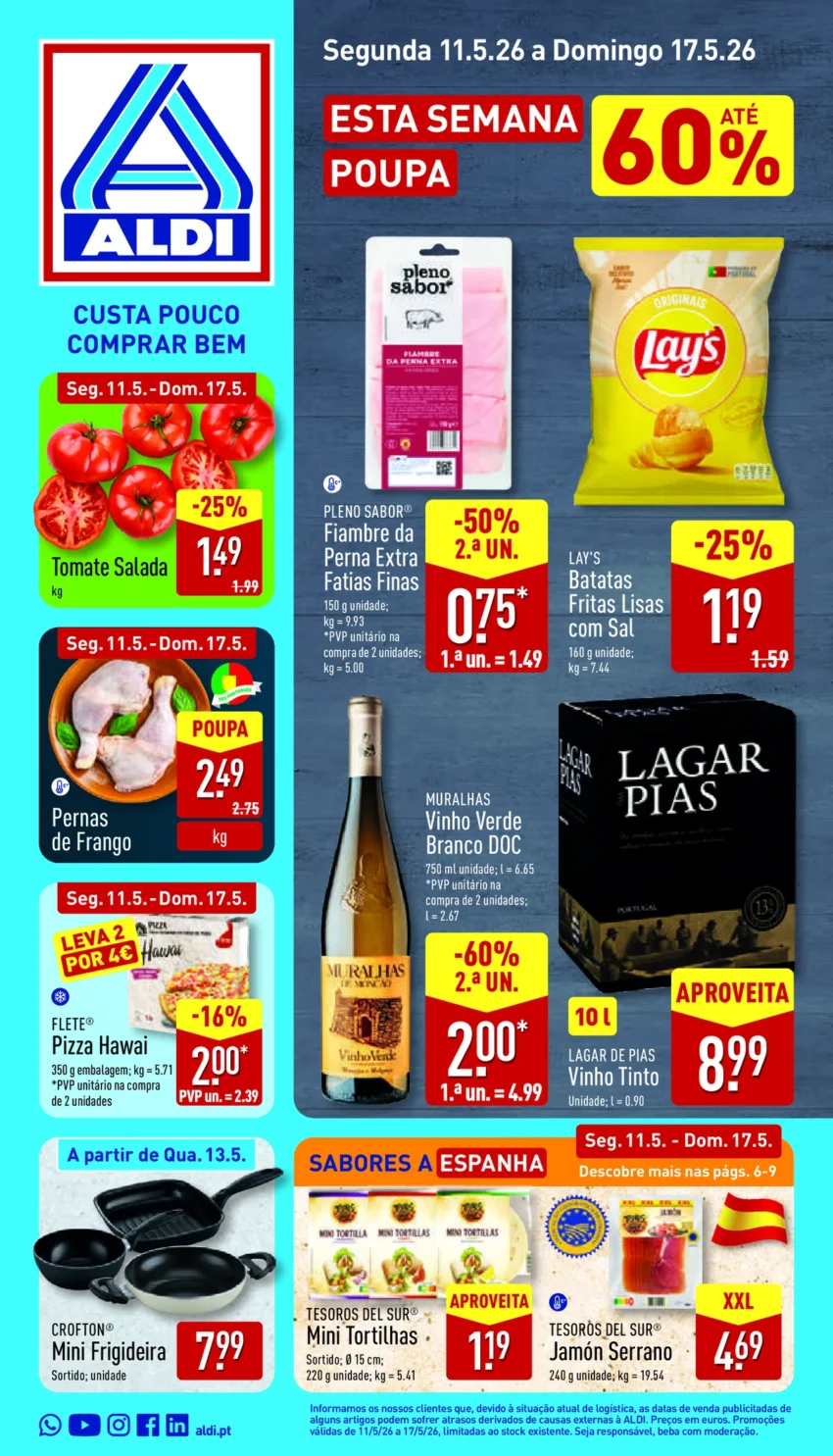 Capa do Antevisão Folheto ALDI