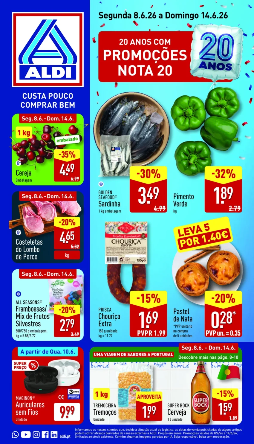 Página 1 do Antevisão Folheto ALDI