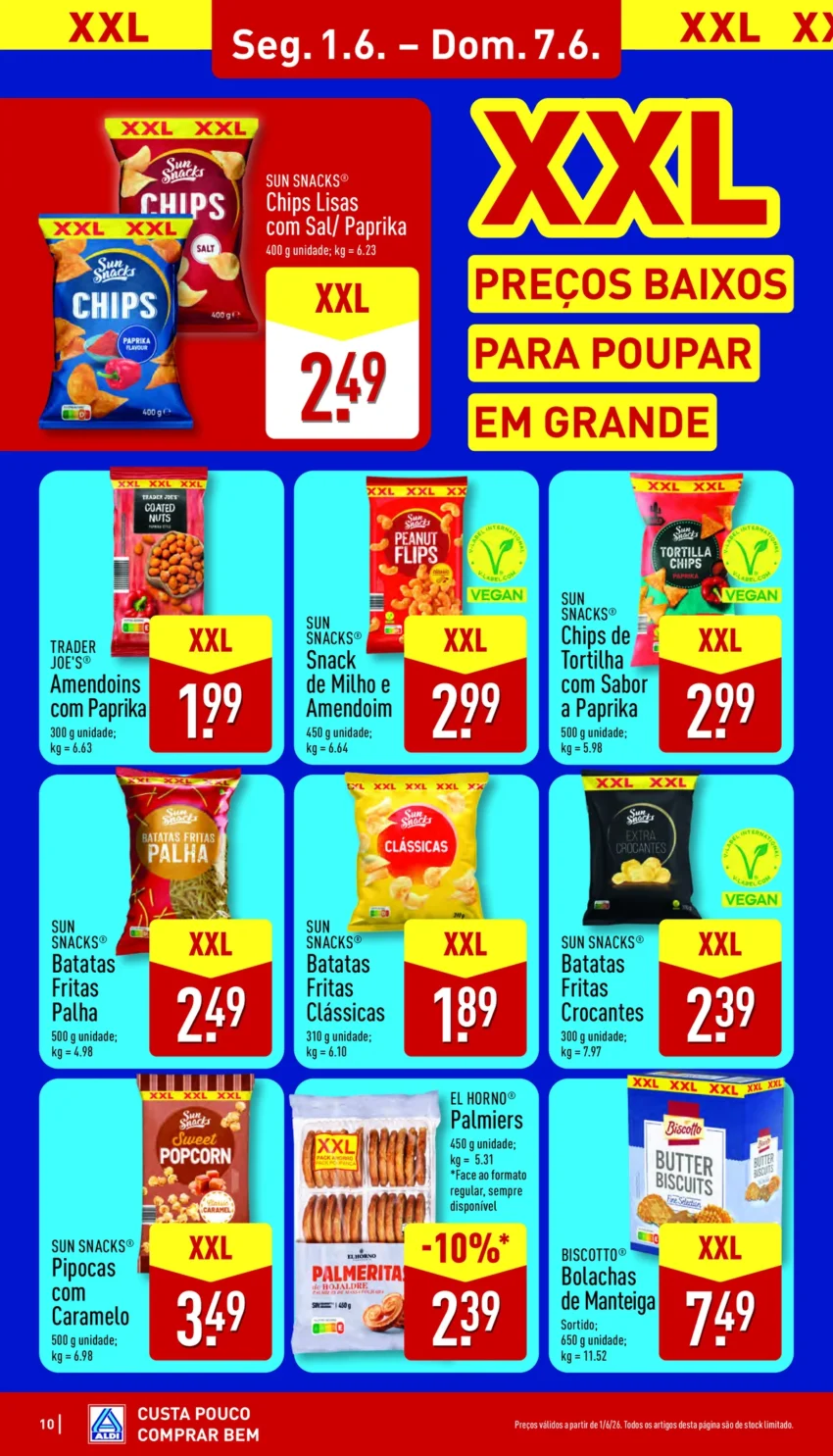 Página 10 do Antevisão Folheto ALDI