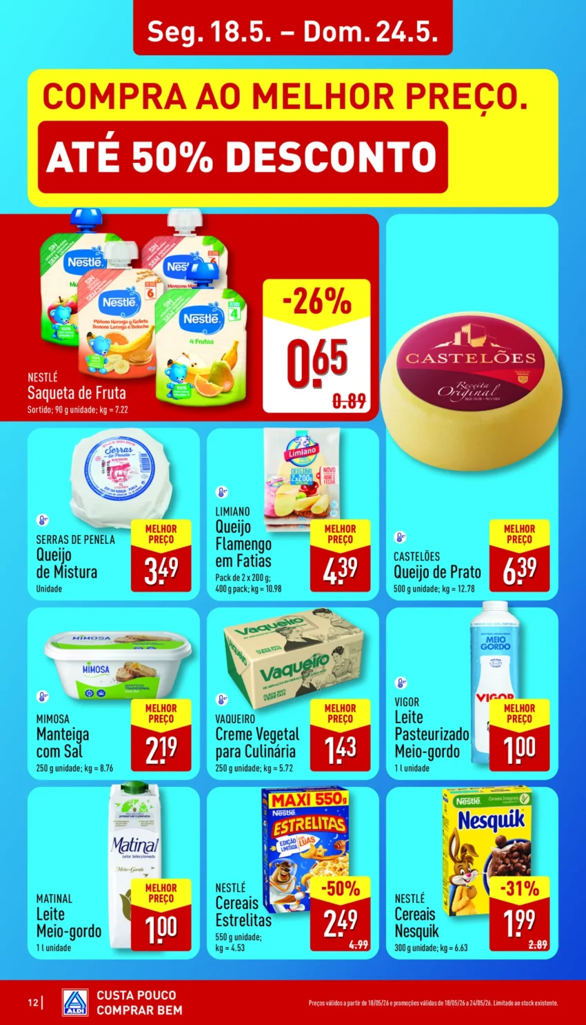 Página 12 do Antevisão Folheto ALDI