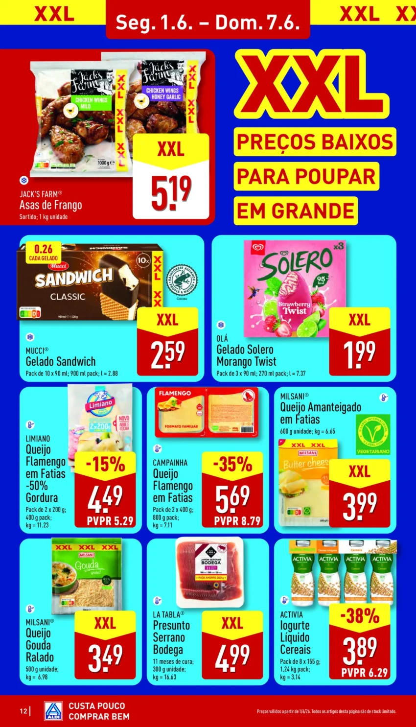 Página 12 do Antevisão Folheto ALDI