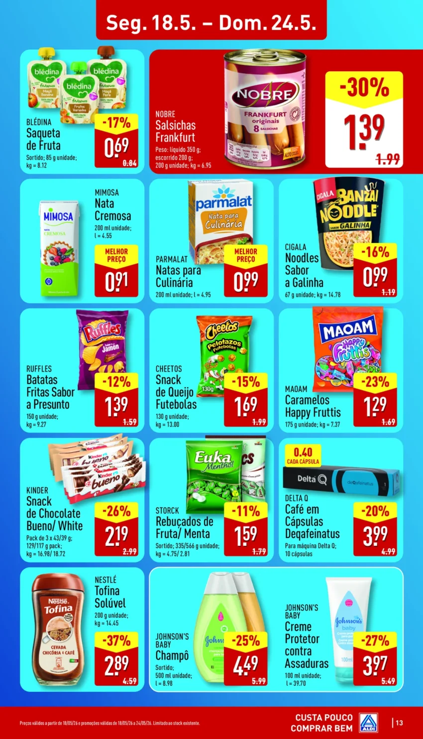 Página 13 do Antevisão Folheto ALDI