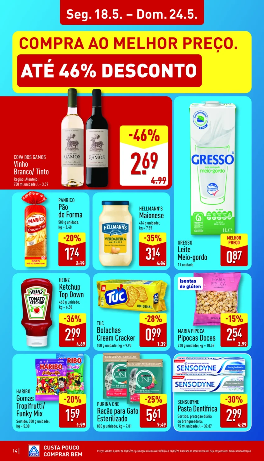 Página 14 do Antevisão Folheto ALDI