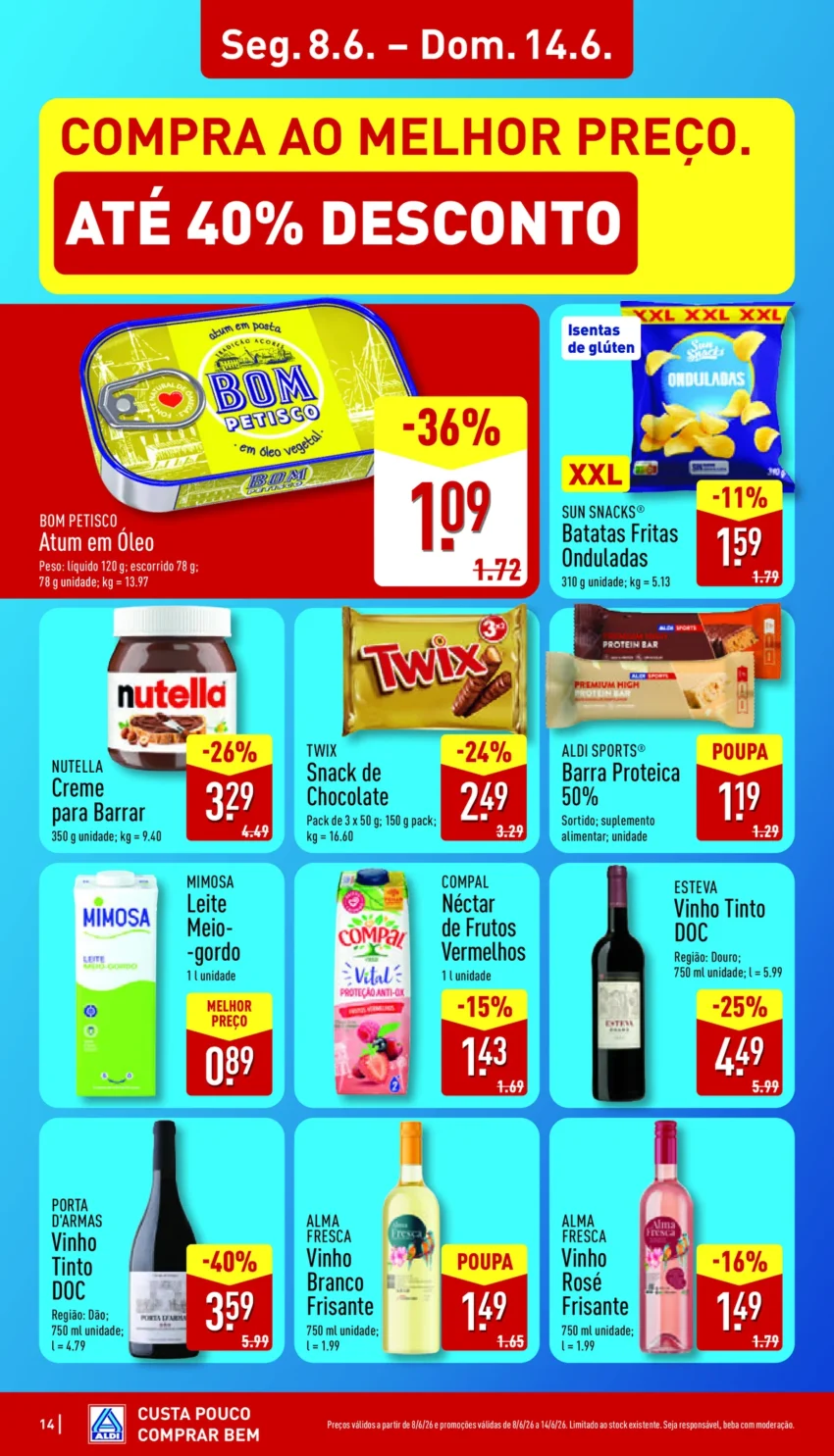 Página 14 do Antevisão Folheto ALDI