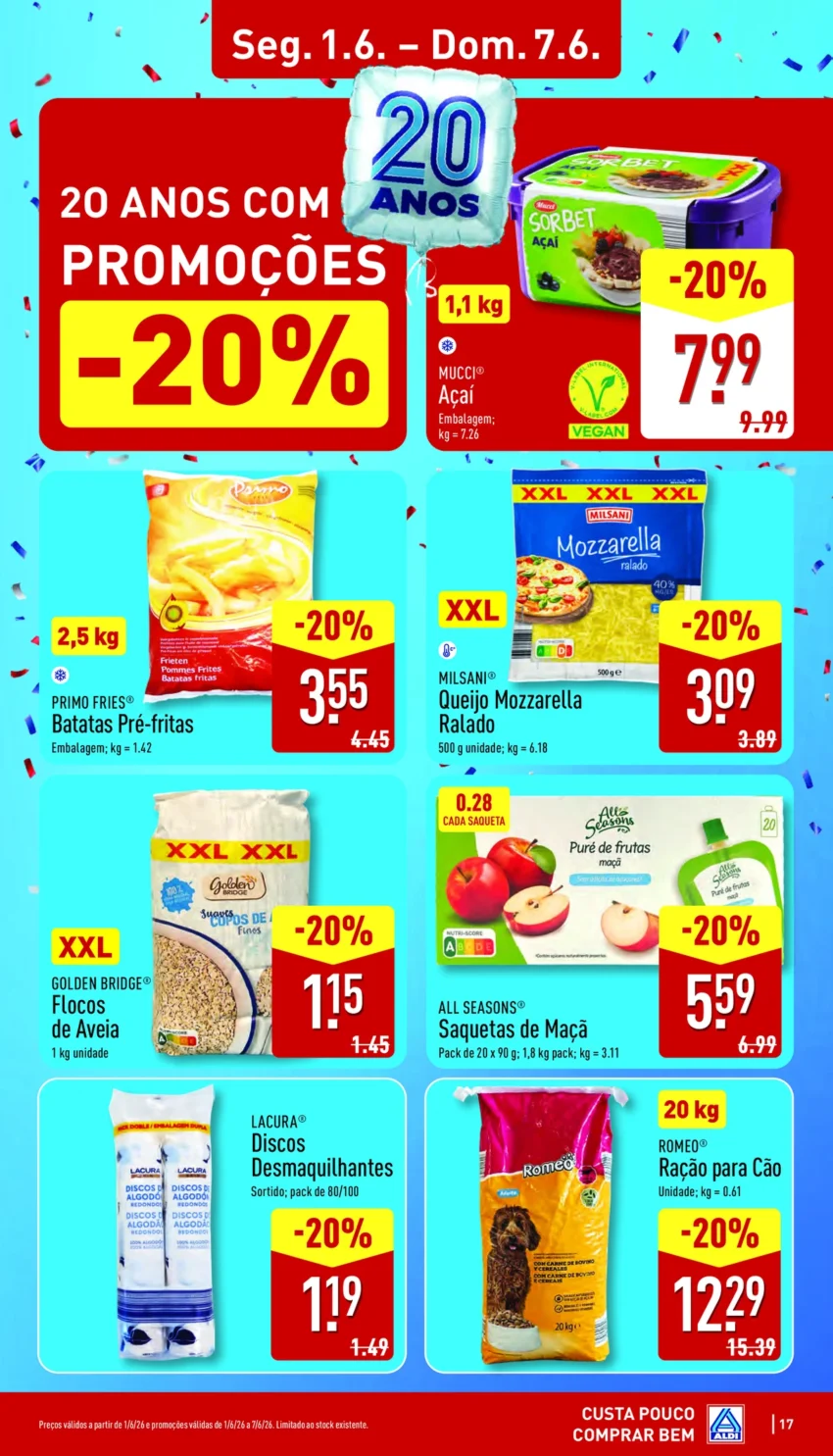 Página 17 do Antevisão Folheto ALDI
