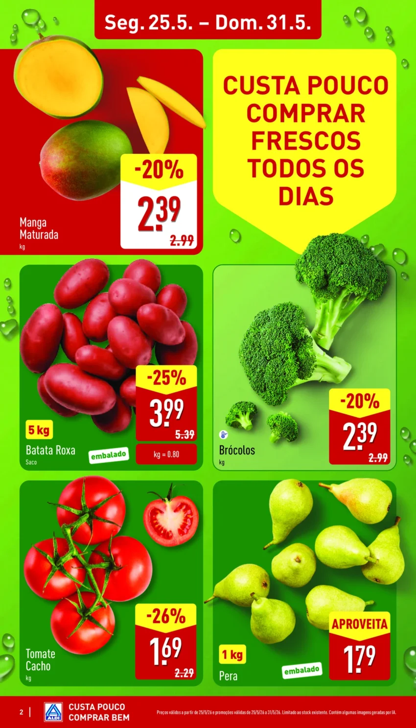 Página 2 do Antevisão Folheto ALDI