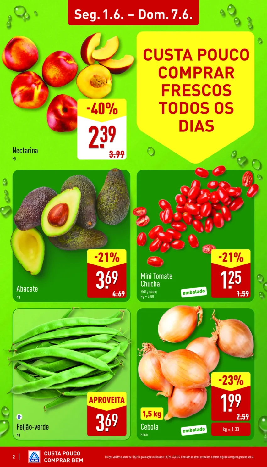 Página 2 do Antevisão Folheto ALDI