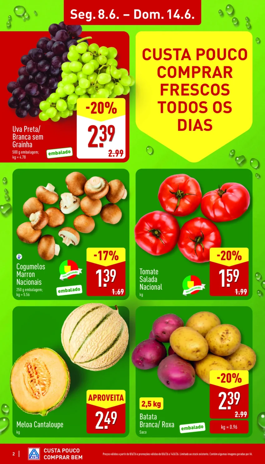 Página 2 do Antevisão Folheto ALDI