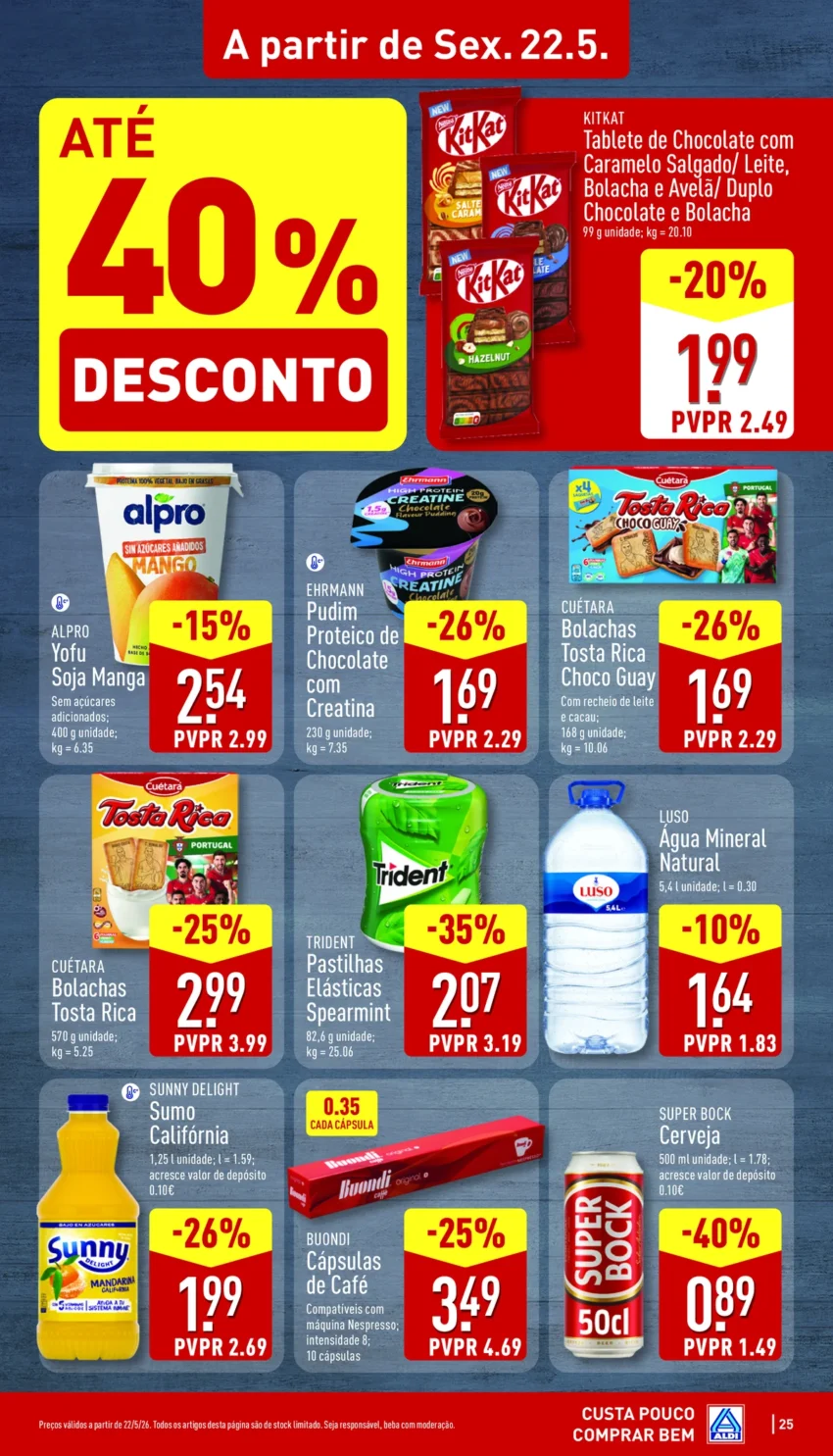 Página 25 do Antevisão Folheto ALDI