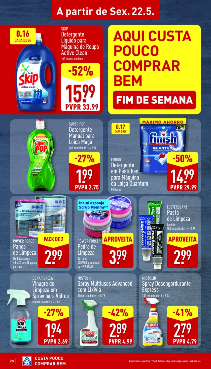 Página 28 do Antevisão Folheto ALDI