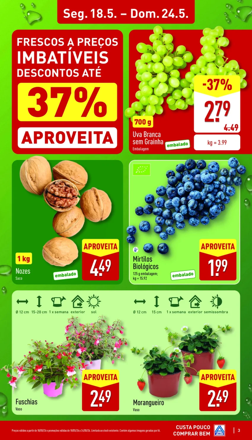 Página 3 do Antevisão Folheto ALDI