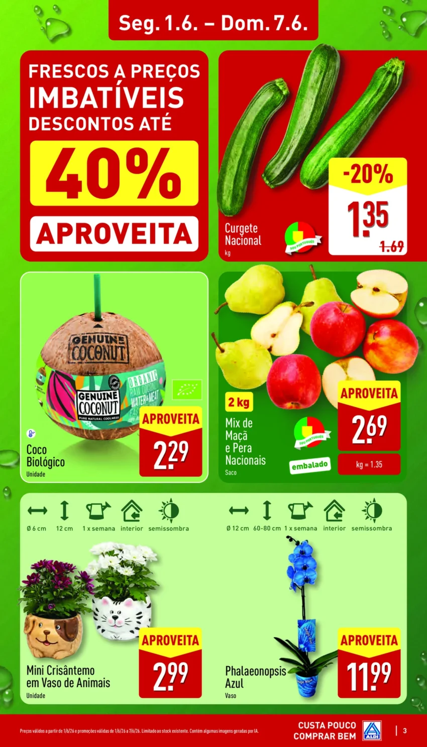 Página 3 do Antevisão Folheto ALDI