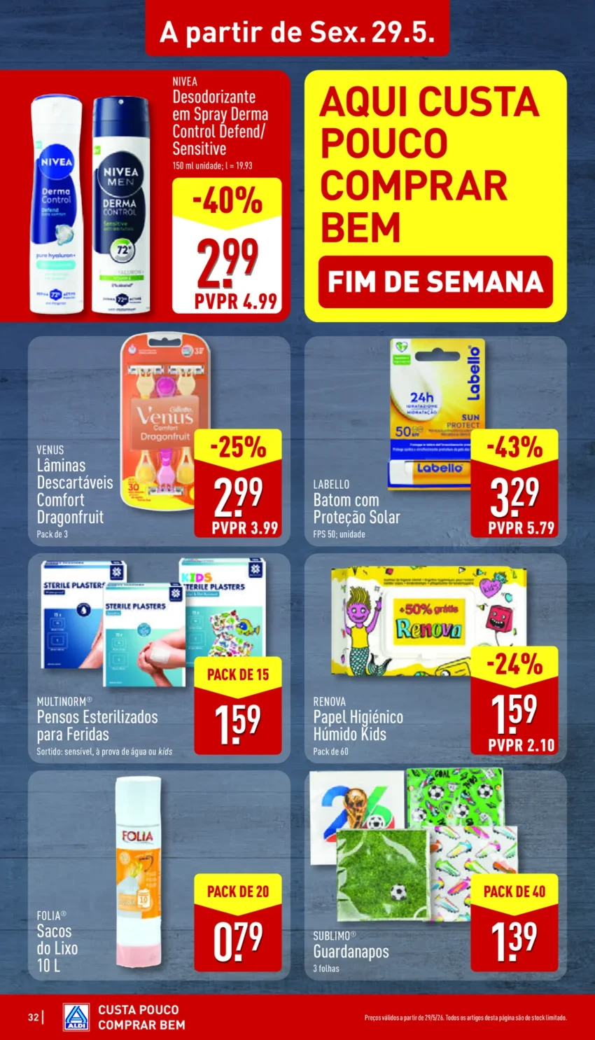 Página 32 do Antevisão Folheto ALDI