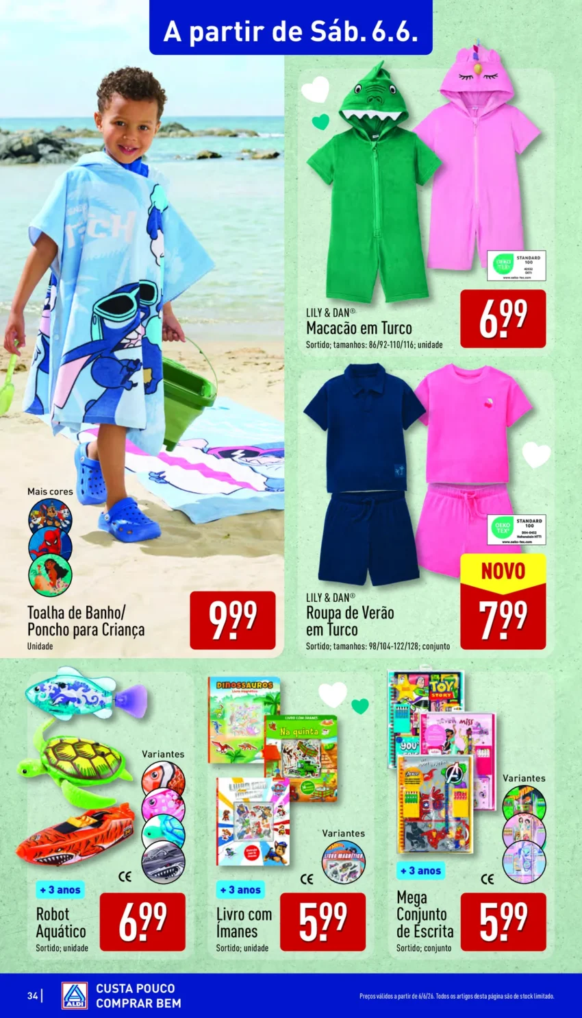Página 34 do Antevisão Folheto ALDI