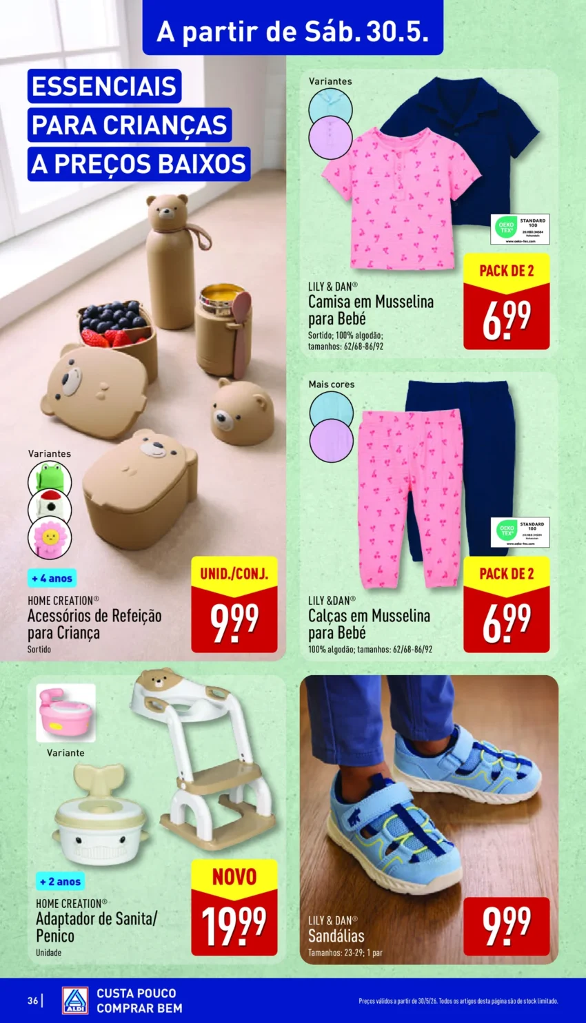 Página 36 do Antevisão Folheto ALDI