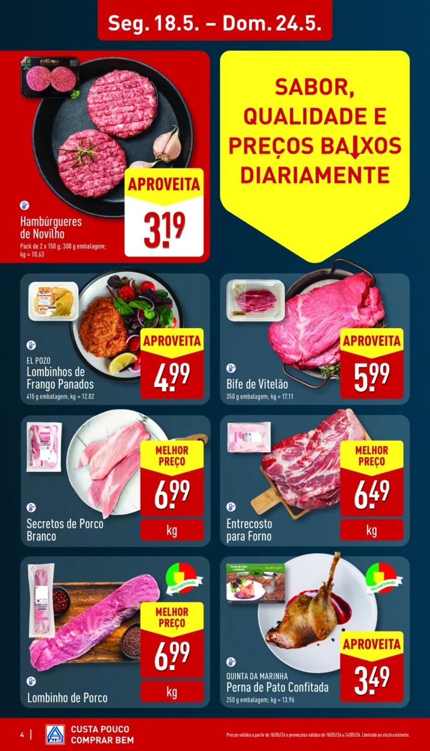 Página 4 do Antevisão Folheto ALDI