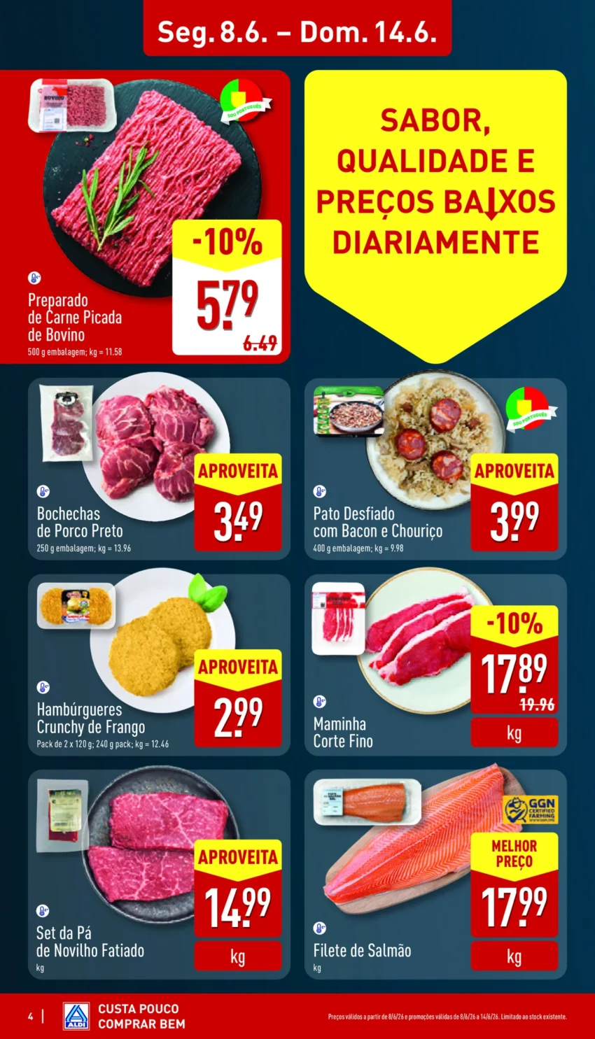 Página 4 do Antevisão Folheto ALDI