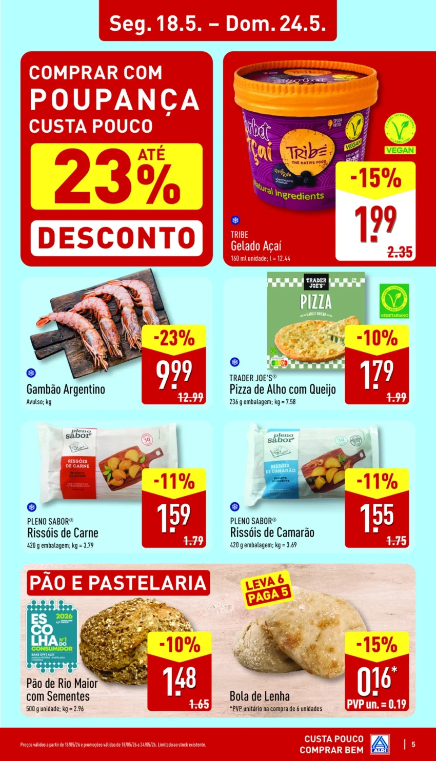 Página 5 do Antevisão Folheto ALDI