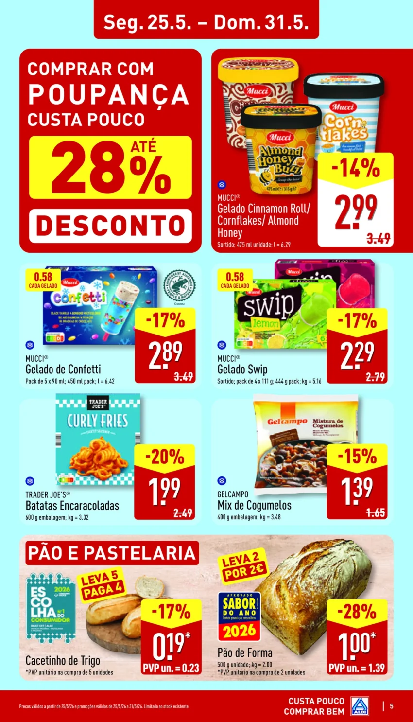 Página 5 do Antevisão Folheto ALDI