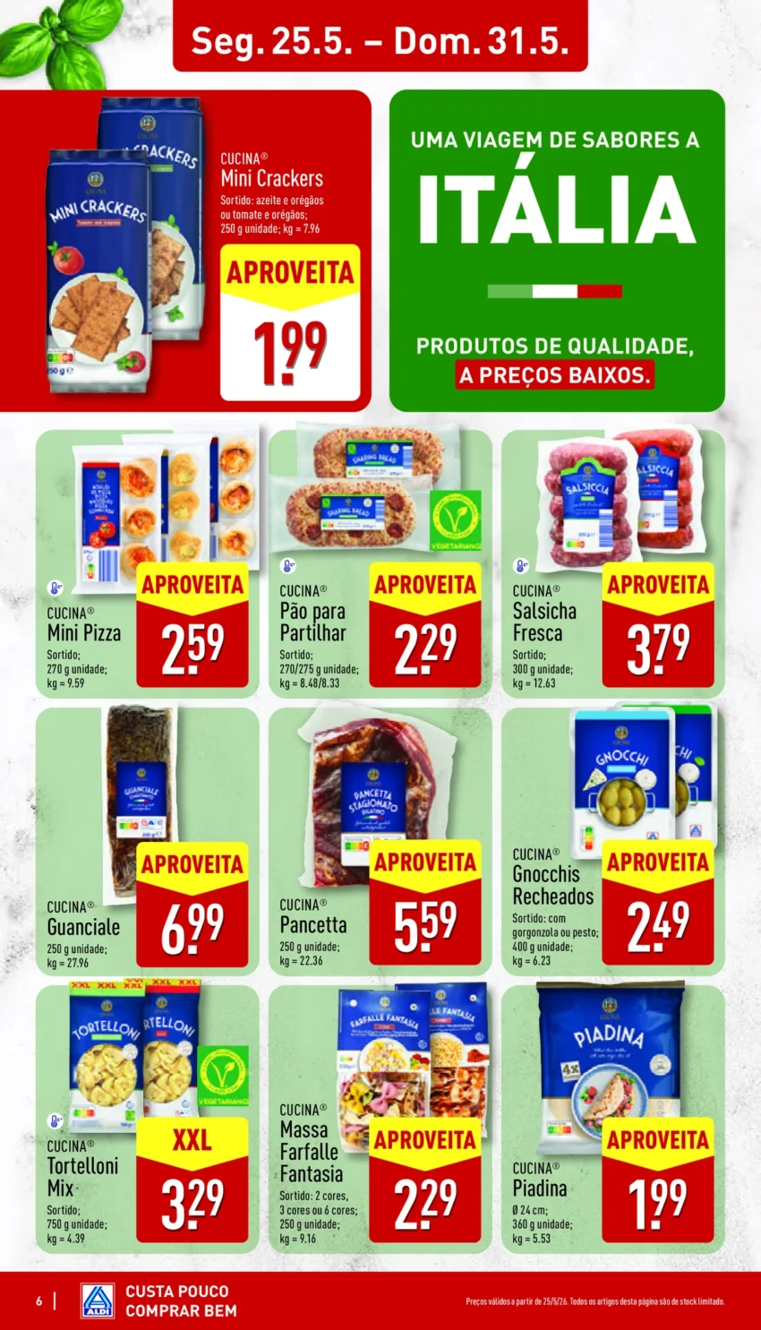Página 6 do Antevisão Folheto ALDI