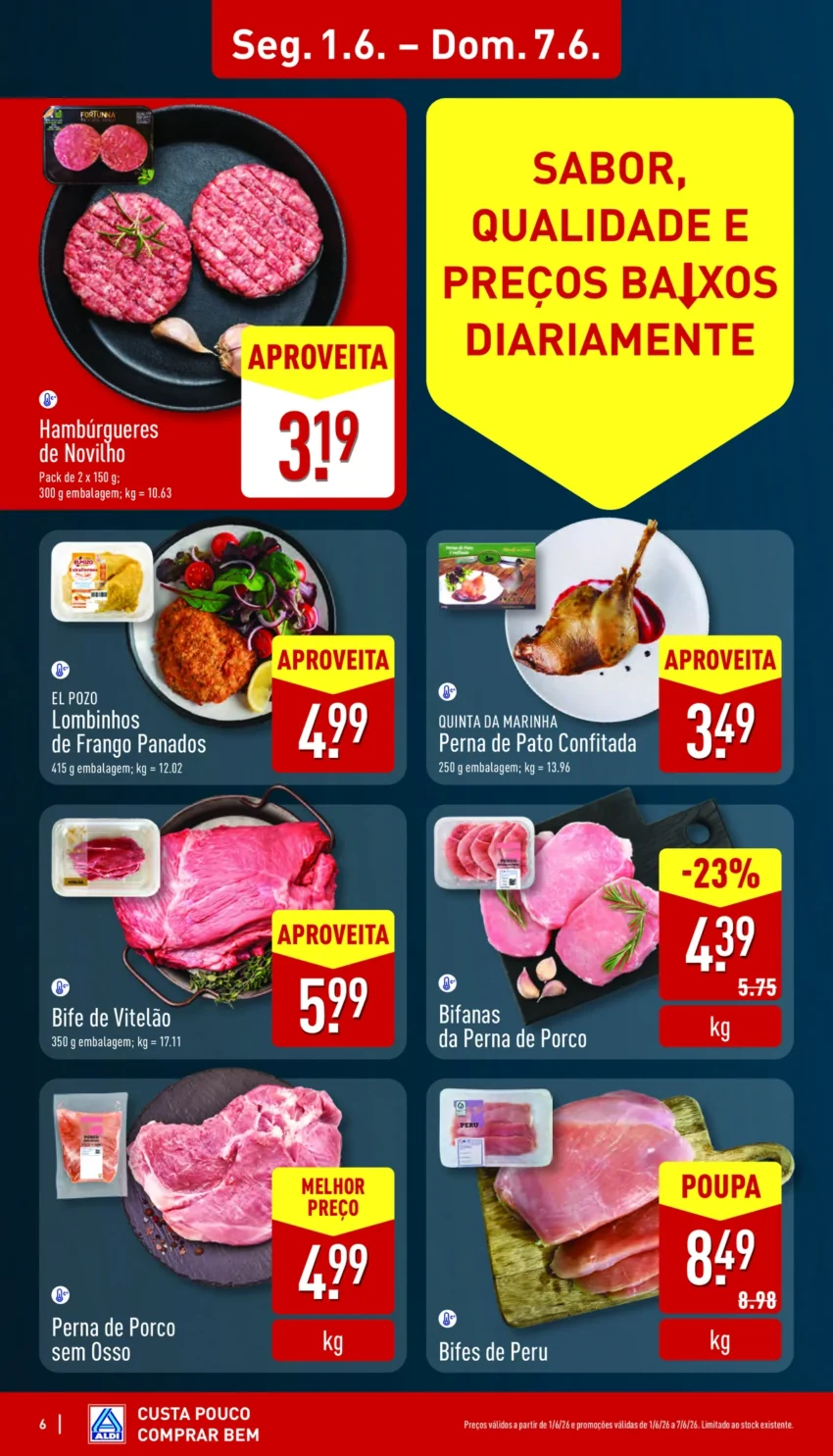 Página 6 do Antevisão Folheto ALDI