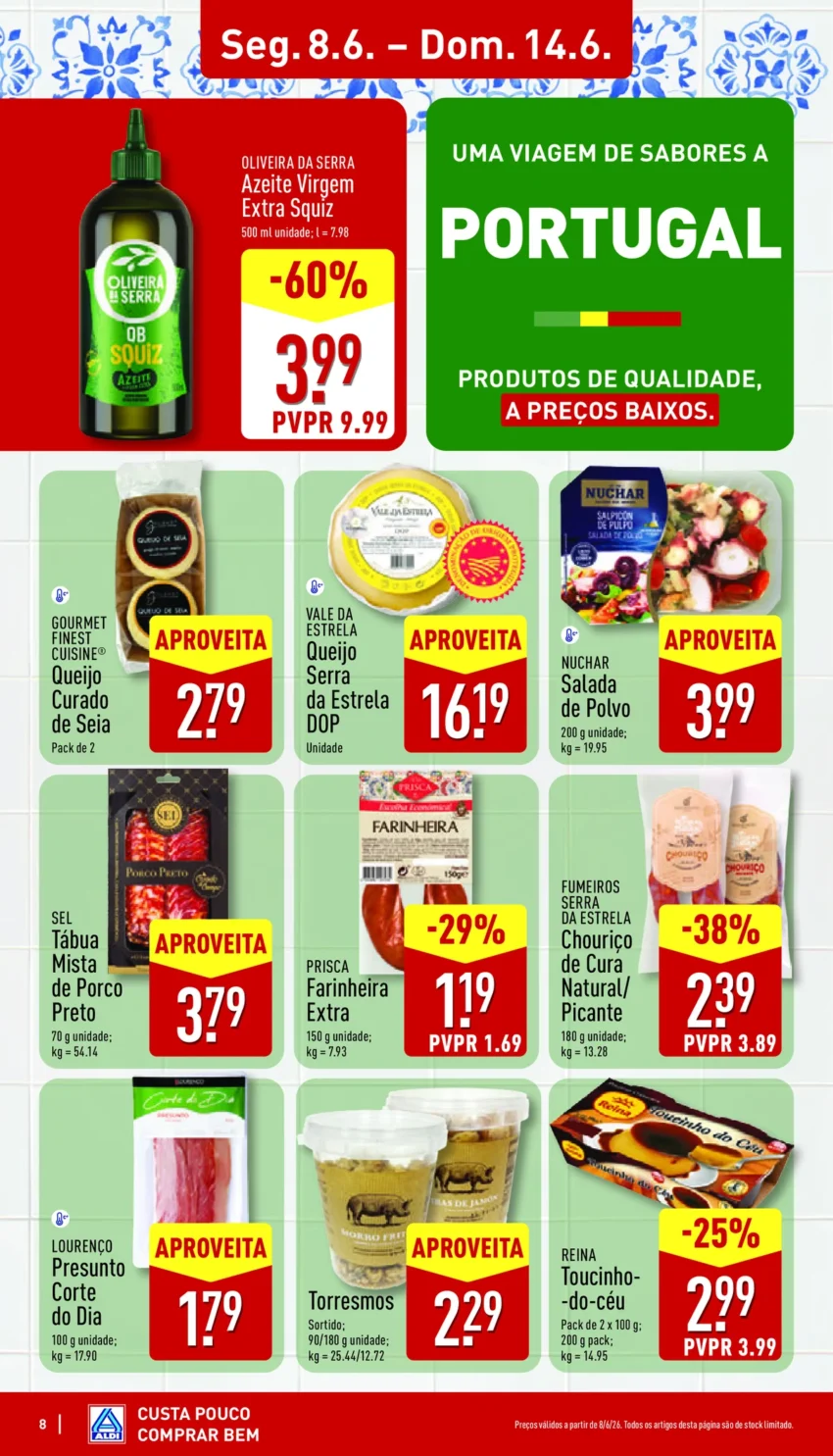 Página 8 do Antevisão Folheto ALDI