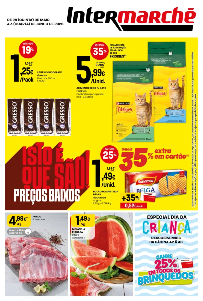 Capa do Antevisão Folheto Intermarché