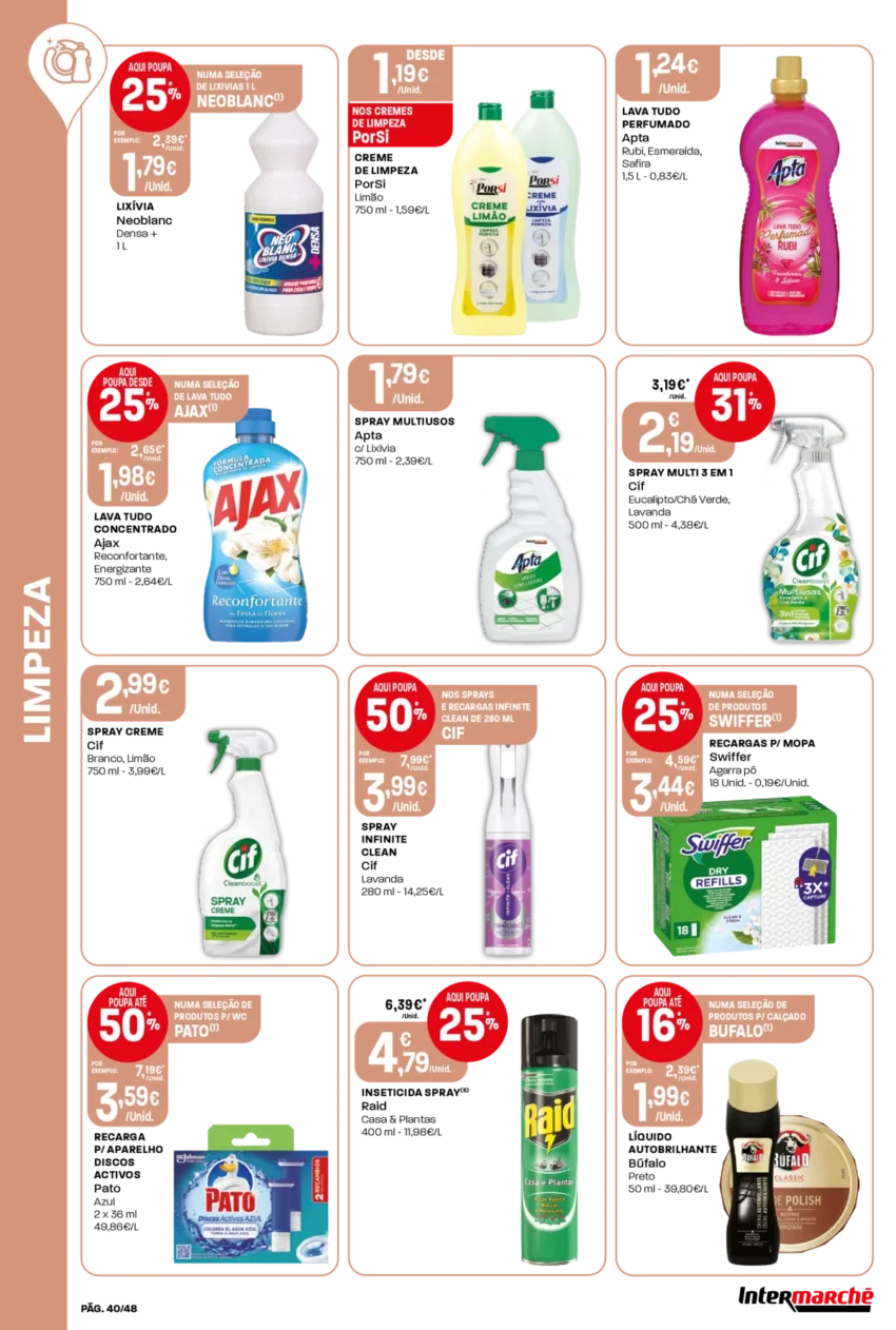 Página 40 do Antevisão Folheto Intermarché