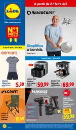 Antevisão Folheto Lidl Novidades (a partir de 4 maio)