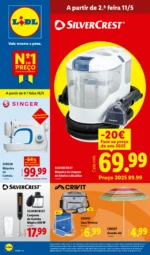 Antevisão Folheto Lidl Novidades (a partir de 11 maio)