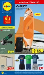 Antevisão Folheto Lidl Novidades (a partir de 25 maio)